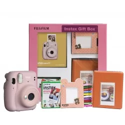 Fujifilm Instax Mini 11 Instant Camera Gift Box with 10 Shots (Blush Pink)