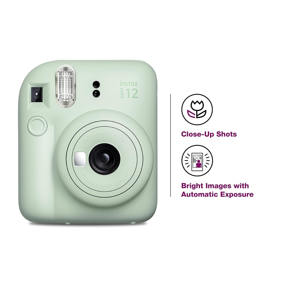 Fujifilm Instax Mini 12 Moments Box with 20 Shots- Green Fujifilm Instax Mini 12 Moments Box with 20 Shots- Green
