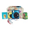 Fujifilm Instax Mini 70 Travel Box Combo Offer (Blue Camera + Twin Film Pack + Marker + Scrap Book + Neck Strap + Masking Tape)