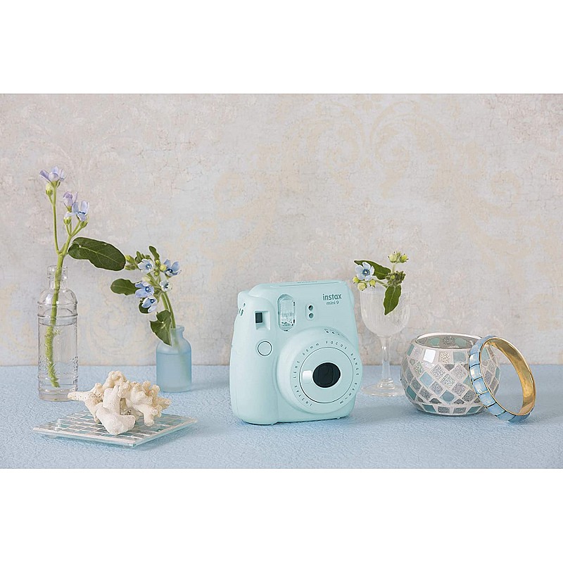 Fujifilm Instax Mini 9 Instant Camera (Ice Blue) -