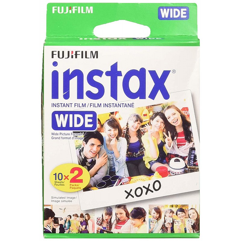 Fujifilm Instax Wide Instant Film 2 Twin Pack- 40 Prints