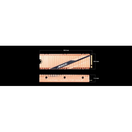 GIGABYTE AORUS NVMe Gen4 SSD 500GB