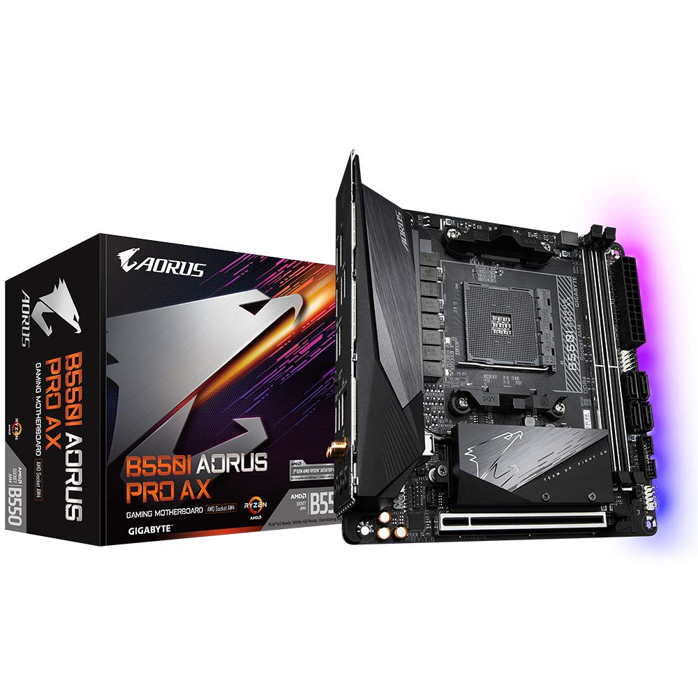 GIGABYTE B550M Ds3H Ultra Durable Micro ATX Motherboard with Pure Digital Vrm Solution, Pcie 4.0 X16 Slot, RGB Fusion 2.0, Q-Flash Plus, Ddr4 Sdram
