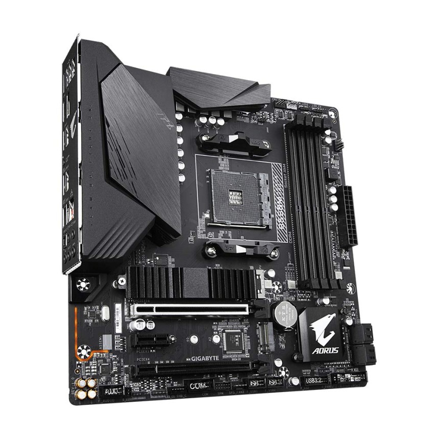 GIGABYTE B550M Ds3H Ultra Durable Micro ATX Motherboard with Pure Digital Vrm Solution, Pcie 4.0 X16 Slot, RGB Fusion 2.0, Q-Flash Plus, Ddr4 Sdram