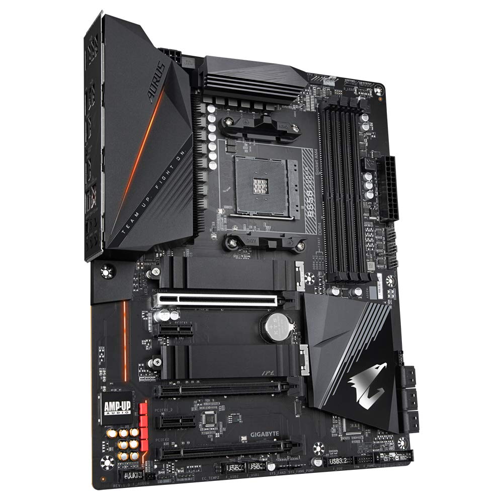 GIGABYTE B550M Ds3H Ultra Durable Micro ATX Motherboard with Pure Digital Vrm Solution, Pcie 4.0 X16 Slot, RGB Fusion 2.0, Q-Flash Plus, Ddr4 Sdram
