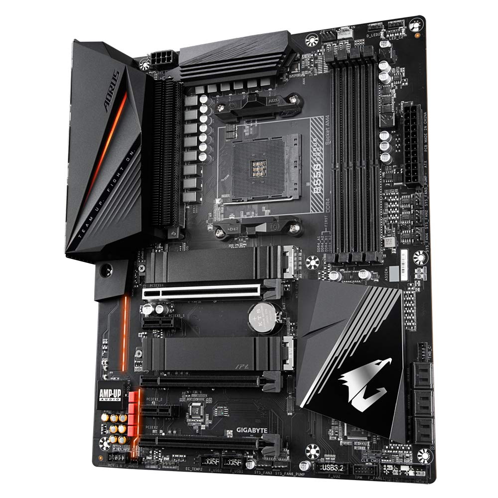GIGABYTE B550M Ds3H Ultra Durable Micro ATX Motherboard with Pure Digital Vrm Solution, Pcie 4.0 X16 Slot, RGB Fusion 2.0, Q-Flash Plus, Ddr4 Sdram