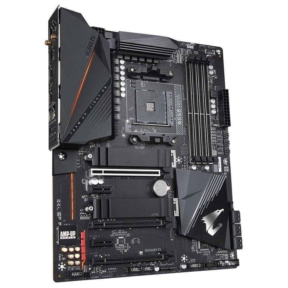 GIGABYTE B550M Ds3H Ultra Durable Micro ATX Motherboard with Pure Digital Vrm Solution, Pcie 4.0 X16 Slot, RGB Fusion 2.0, Q-Flash Plus, Ddr4 Sdram
