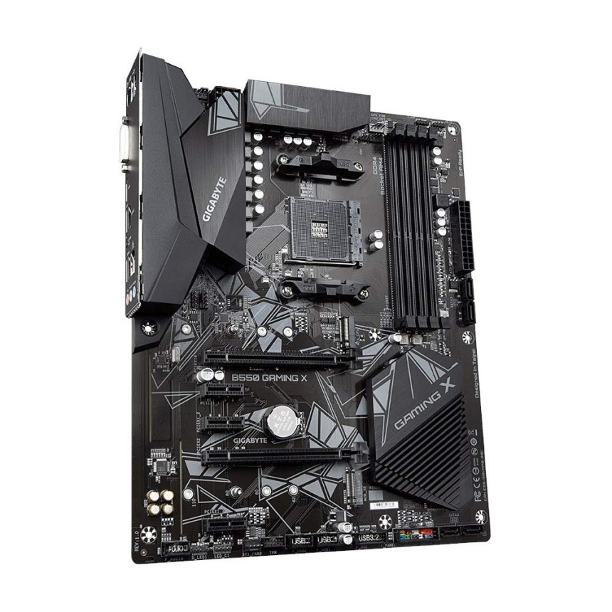 GIGABYTE B550M Ds3H Ultra Durable Micro ATX Motherboard with Pure Digital Vrm Solution, Pcie 4.0 X16 Slot, RGB Fusion 2.0, Q-Flash Plus, Ddr4 Sdram