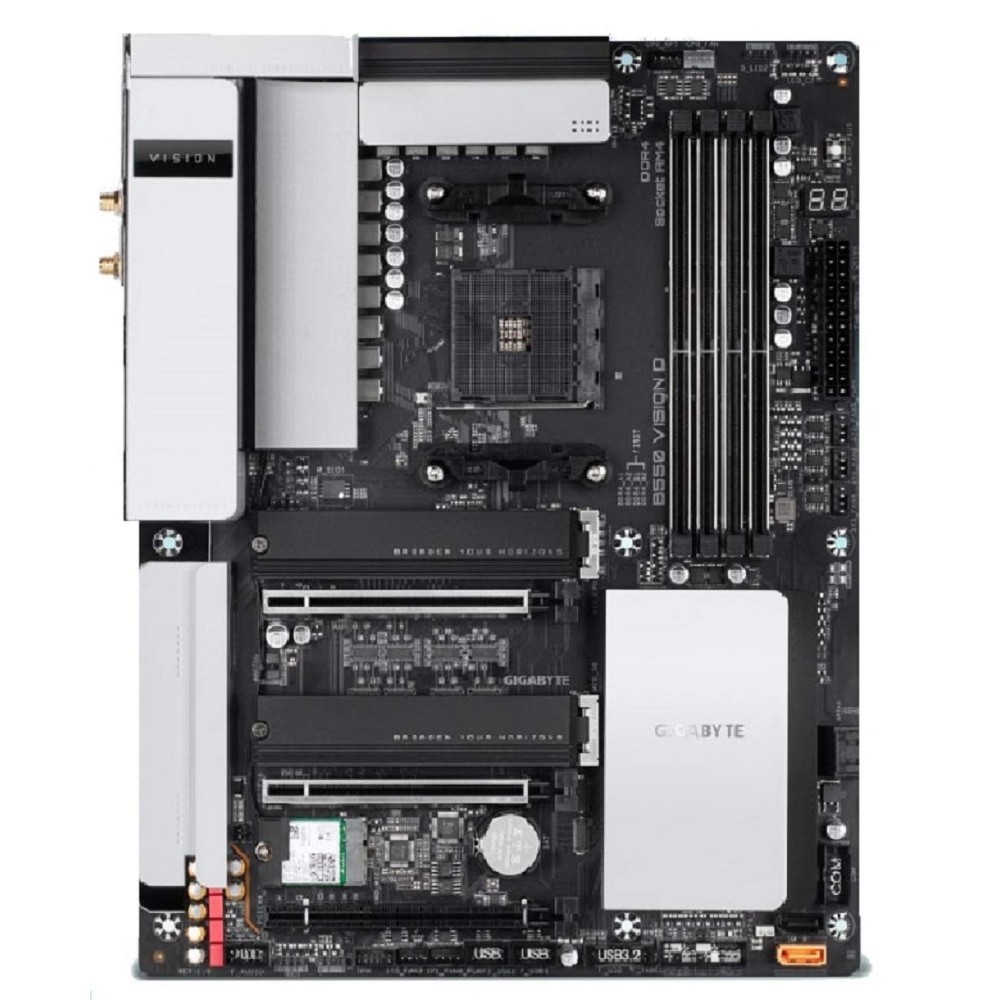 GIGABYTE B550M Ds3H Ultra Durable Micro ATX Motherboard with Pure Digital Vrm Solution, Pcie 4.0 X16 Slot, RGB Fusion 2.0, Q-Flash Plus, Ddr4 Sdram