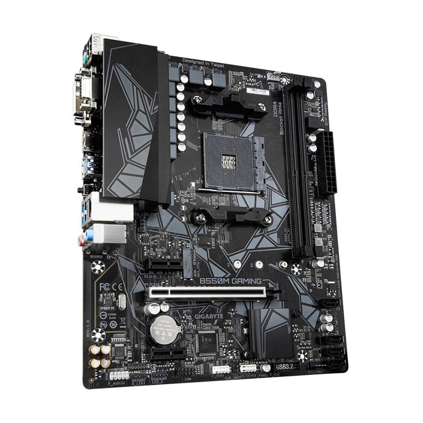 GIGABYTE B550M Ds3H Ultra Durable Micro ATX Motherboard with Pure Digital Vrm Solution, Pcie 4.0 X16 Slot, RGB Fusion 2.0, Q-Flash Plus, Ddr4 Sdram