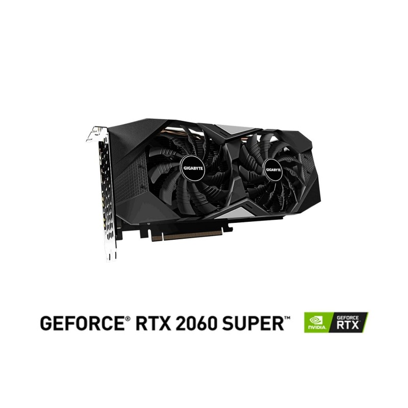 GIGABYTE GeForce pci_e RTX 2060 OC GG Graphics Card, 2X Windforce Fans, 6GB 192-bit GDDR6, Gv-N2060OC-6GD REV2.0 Video Card