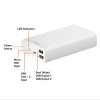 GIONEE 10000 mAh Fast Charging 15 W Power Bank PB10K1D (White)