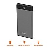 GIONEE 10000 mAh Fast Charging 15 W Power Bank PB10K1S (Grey)