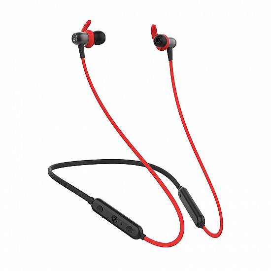 GIONEE Trance 103 Wireless in Ear Neckband Headphone with Mic (Red)