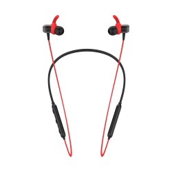 GIONEE Trance 103 Wireless in Ear Neckband Headphone with Mic (Red)