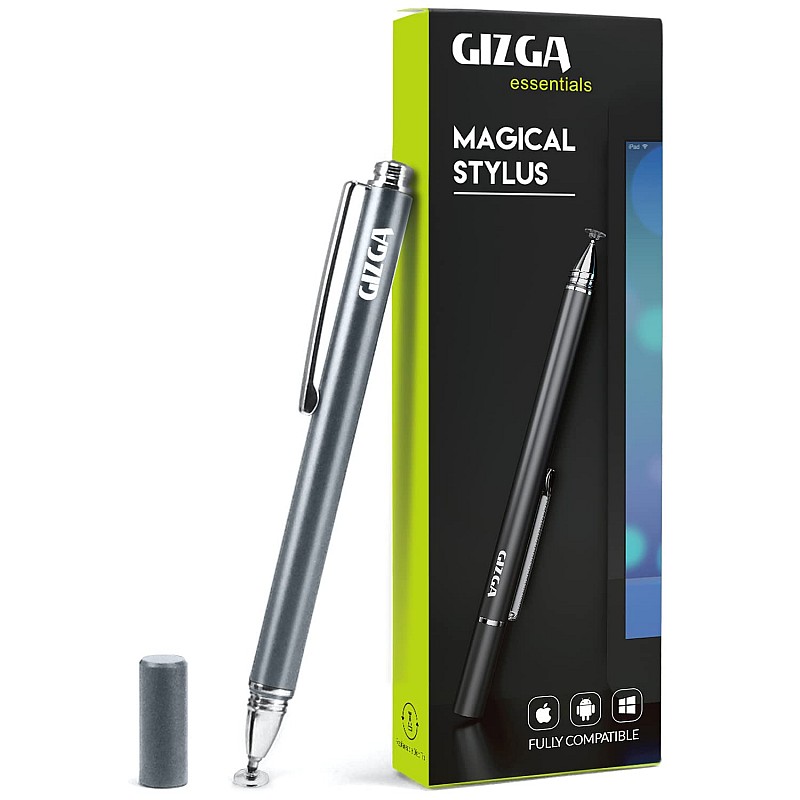 GIZGA essentials 3rd Generation Capacitive Stylus Pen for Smartphones Tablets iOs Android Windows Touch Screen Devices