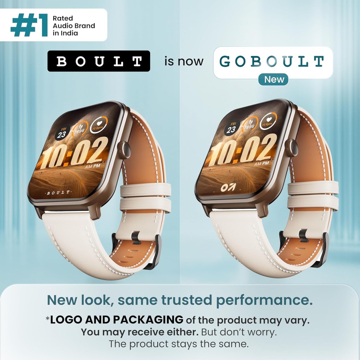 GOBOULT Drift+ Smart Watch 1.85''HD Screen,Bluetooth Calling, IP67, 500Nits Brightness,150+ Watchfaces, AI Voice Assistant, SpO2 Monitoring, 100+ Sports Mode Smartwatch (Snow Leather) GOBOULT Drift+ Smart Watch 1.85''HD Screen,Bluetooth Calling, IP67, 500Nits Brightness,150+ Watchfaces, AI Voice Assistant, SpO2 Monitoring, 100+ Sports Mode Smartwatch (Snow Leather)