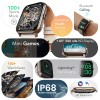 GOBOULT Drift+ Smart Watch 1.85''HD Screen,Bluetooth Calling, IP67, 500Nits Brightness,150+ Watchfaces, AI Voice Assistant, SpO2 Monitoring, 100+ Sports Mode Smartwatch (Snow Leather) GOBOULT Drift+ Smart Watch 1.85''HD Screen,Bluetooth Calling, IP67, 500Nits Brightness,150+ Watchfaces, AI Voice Assistant, SpO2 Monitoring, 100+ Sports Mode Smartwatch (Snow Leather)