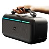 GOBOULT Newly Launched Bassbox Q20 Bluetooth Speaker 20 Watt BoomX Audio, Up to 8Hrs Playtime, Type-C Charging, AUX/TF Card/USB, BTv 5.3, RGB LED Lights, Portable Speaker(Black) GOBOULT Newly Launched Bassbox Q20 Bluetooth Speaker 20 Watt BoomX Audio, Up to 8Hrs Playtime, Type-C Charging, AUX/TF Card/USB, BTv 5.3, RGB LED Lights, Portable Speaker(Black)