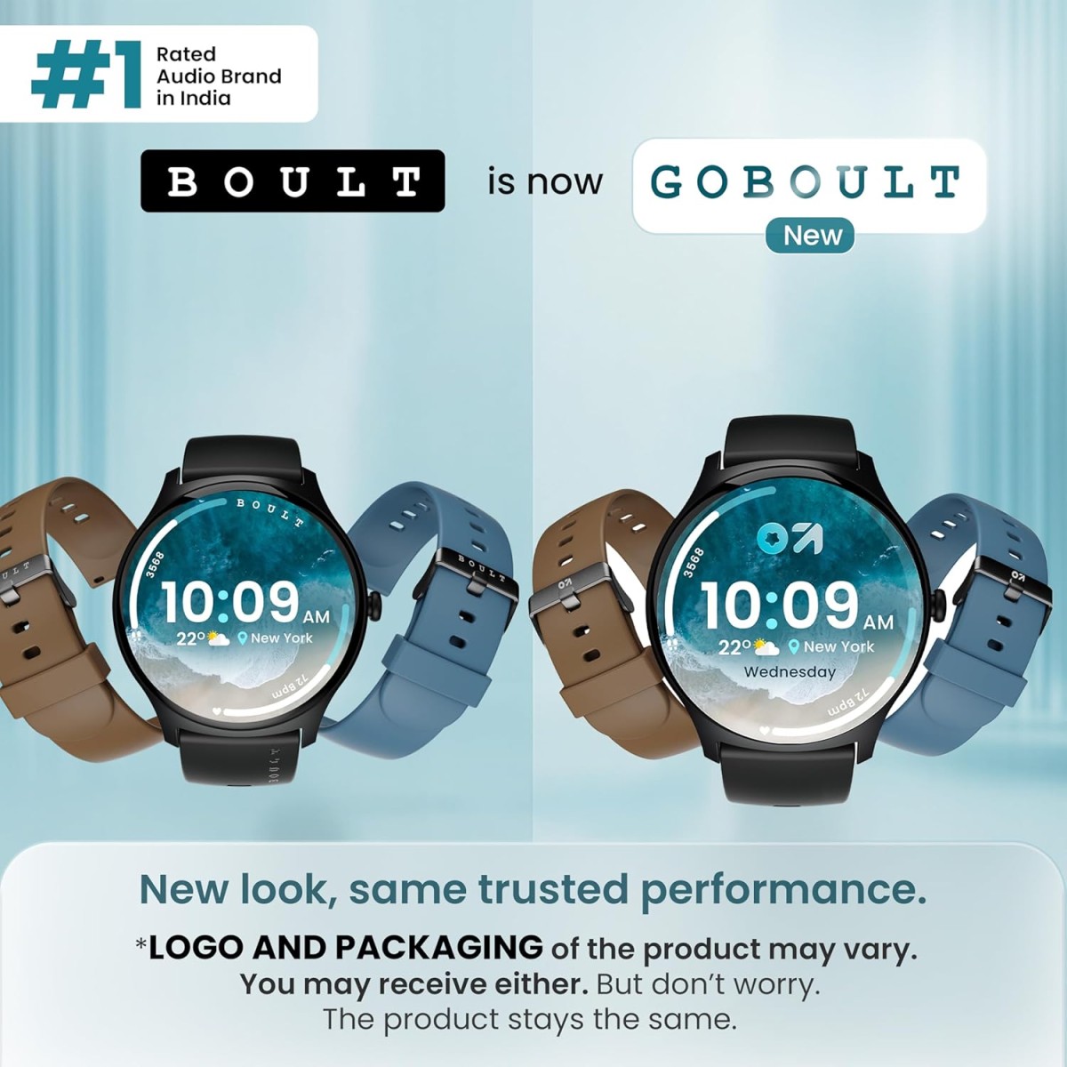 GOBOULT Rover Pro Smart Watch 1.43'' AMOLED, Free Straps, Bluetooth Calling, IP68, Zinc Alloy Frame, 1000 Nits Brightness, AI Voice Assistant, SpO2, 120+ Sports Mode Smartwatch (Icon) GOBOULT Rover Pro Smart Watch 1.43'' AMOLED, Free Straps, Bluetooth Calling, IP68, Zinc Alloy Frame, 1000 Nits Brightness, AI Voice Assistant, SpO2, 120+ Sports Mode Smartwatch (Icon)