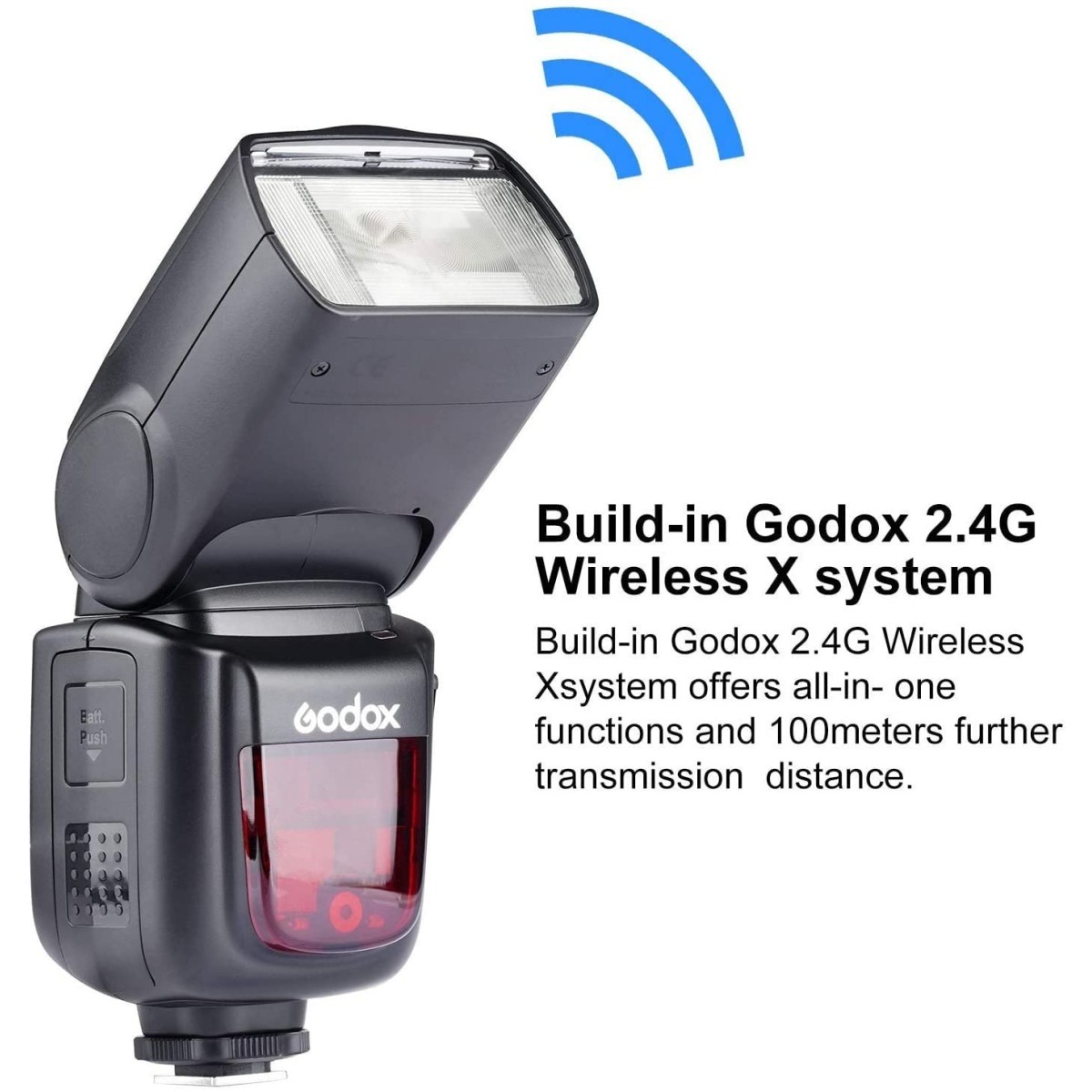 GODOX Ving V 860 II TTL Li-Ion Flash Kit for Canon Cameras (Black)