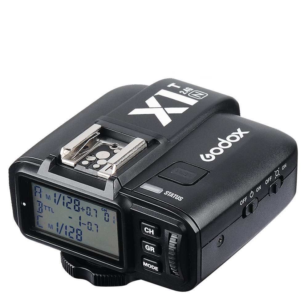 GODOX X1-T-N TTL Wireless Flash Trigger Transmitter for Nikon Cameras (Black)