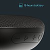 GOVO GOCRUSH 421 5W Bluetooth Speaker, 1800mAh Battery with 10 Hrs Play time (Platinum Black)