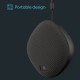 GOVO GOCRUSH 421 5W Bluetooth Speaker, 1800mAh Battery with 10 Hrs Play time (Platinum Black)