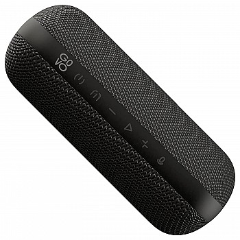 GOVO GOCRUSH 900 16W Bluetooth Speaker, 3600 mAh Battery with 18 Hours Playtime, (Platinum Black)