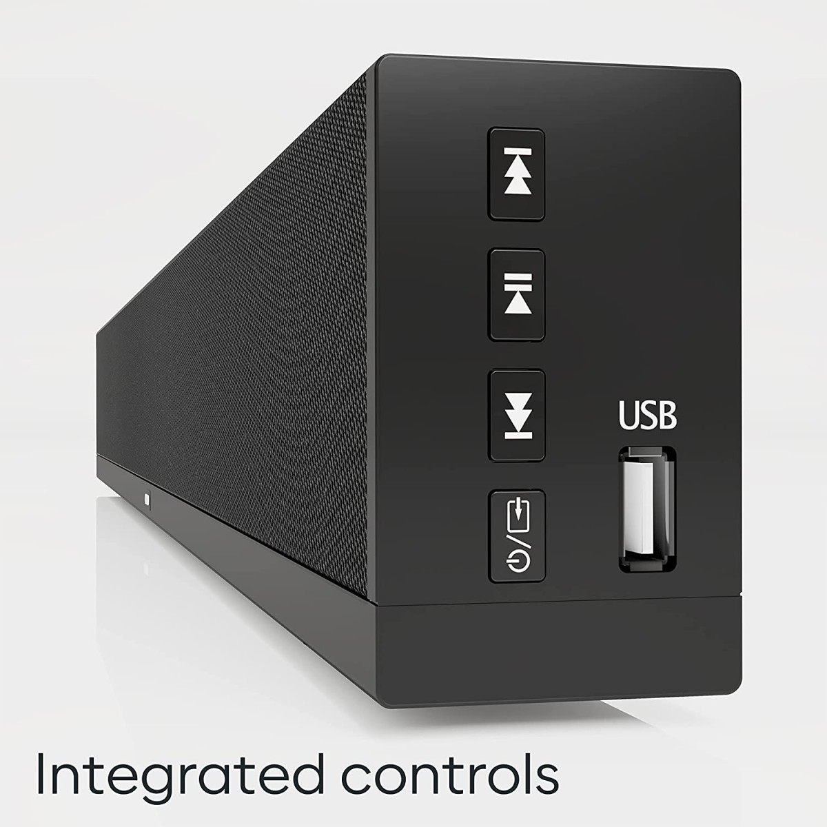 GOVO GOSURROUND 410 Max 80 Watt 2.0 Channel with Wireless Bluetooth Soundbar (Platinum Black)