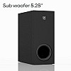 GOVO GOSURROUND 920 | 200W Soundbar, 2.1 Channel Home Theatre, Wireless Subwoofer (Platinum Black)