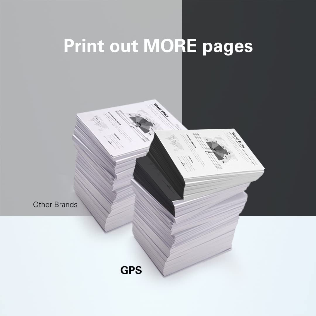 GPS Cartridge 3025 Black Phaser 3020 WorkCentre 3025 Toner Cartridges for Xerox 3020 WC3025 Laser Printer (1pack)