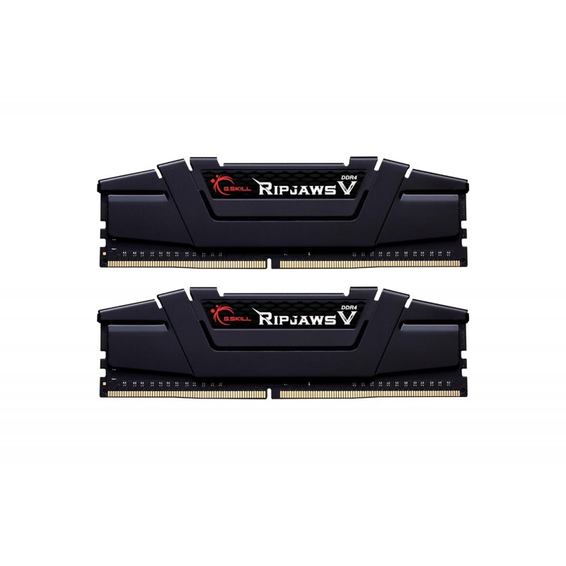 G.Skill Ripjaws V 16GB (2x8GB) DDR4-3200MHz CL16-18-18-38 1.35V Desktop Memory RAM - F4-3200C16D-16GVKB, Black