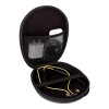 GadgetBite Neckband Case Hard EVA Material, Replacement Hard Shell for Neckband Headset Travel Carrying Bag Black