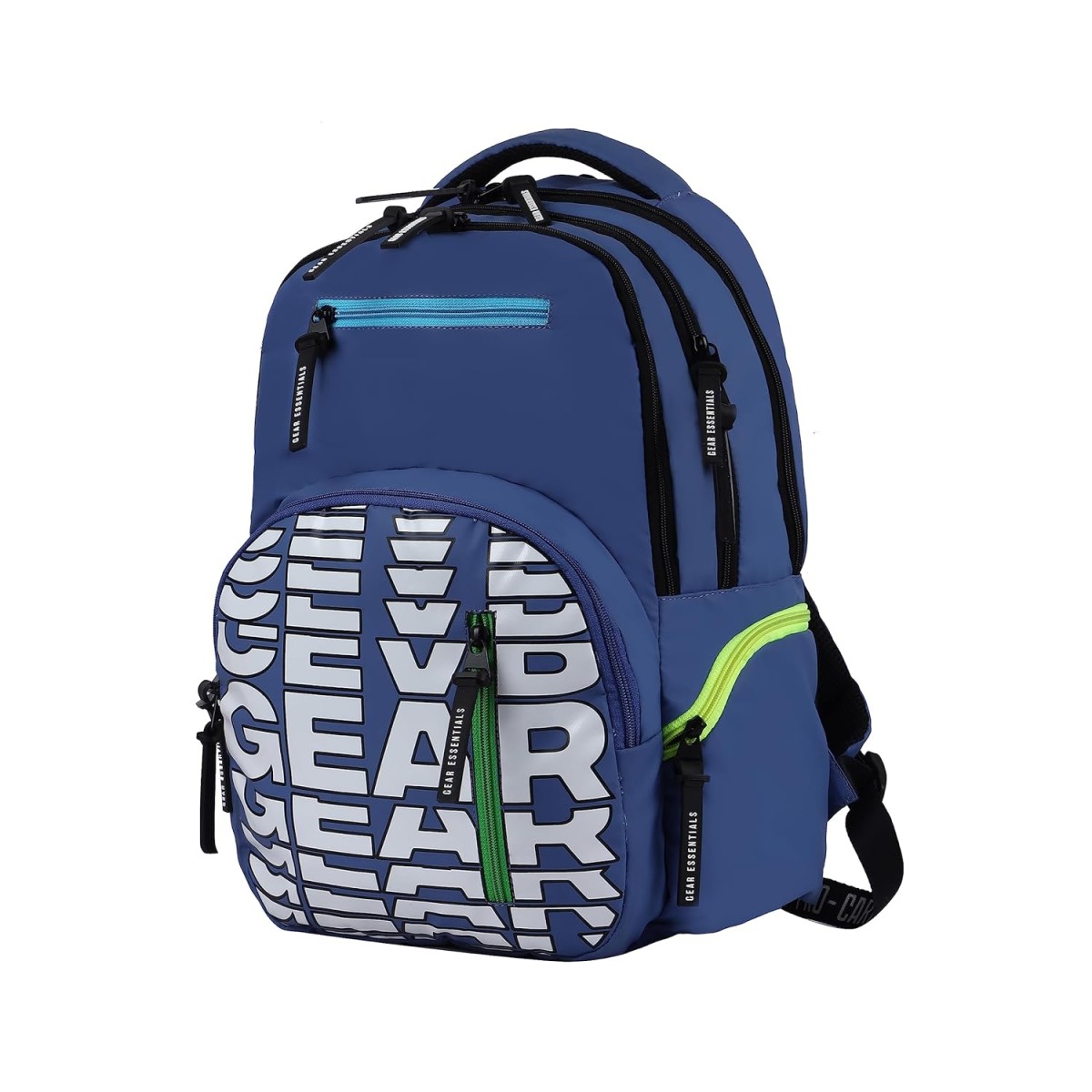 Gear 7 Pocket 30L Medium Backpack/Water Resistant School Bag/Casual Backpack/Daypack/Travel Backpack/Kids Bag/College Bag for Boys/Girls/Men/Women (Blue)