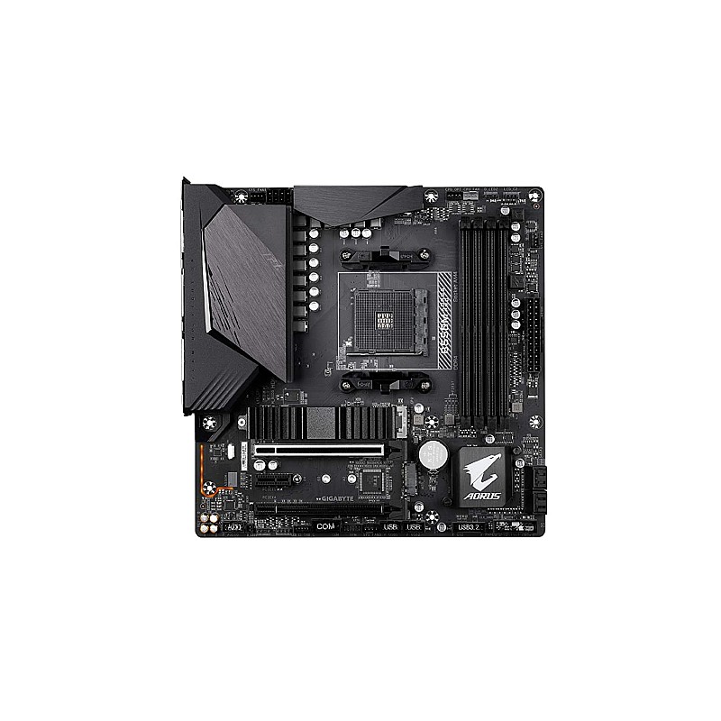 Gigabyte B550M AORUS PRO-P AMD Ryzen 5000 B550 Micro ATX M.2 Thermal Guard HDMI DVI USB 3.2 Gen 2 DDR4 Motherboard