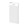 Gionee 20000 mAh Lithium Polymer Power Bank PB20K1D with 15 Watt Fast Charging, White