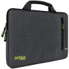 Gizga Essentials 14.1 Inch Laptop Sleeve Case Cover Pouch Bag with Handle & Front Pocket| Slim & Water-Resistant Nylon Fabric with Shockproof Foam Padding, Soft Lining & Premium Zipper Closure (Grey) Gizga Essentials 14.1 Inch Laptop Sleeve Case Cover Pouch Bag with Handle & Front Pocket| Slim & Water-Resistant Nylon Fabric with Shockproof Foam Padding, Soft Lining & Premium Zipper Closure (Grey)