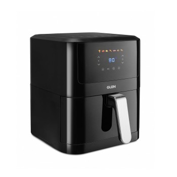Glen Digital Air Fryer, 6 Litre, 1500W Airfryer with 7 Pre-Set Functions, Auto Sleep, Digital Controls, Timer & Temperature Control, Bake, Fry, Roast & Grill with Less Oil, Large Black (SA-3042DBL) Glen Digital Air Fryer, 6 Litre, 1500W Airfryer with 7 Pre-Set Functions, Auto Sleep, Digital Controls, Timer & Temperature Control, Bake, Fry, Roast & Grill with Less Oil, Large Black (SA-3042DBL)