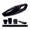 GoMechanic Car Vacuum Cleaner - Portable 2 in 1 Wet & Dry Cleaner for Car with High Suction Power 4500PA - Multipurpose 12V Power Corded with Nozzle Straw & HEPA Filter (Neutron 4500, Black)-