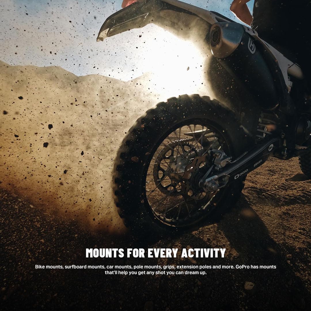 GoPro HERO13 Black Special Bundle Includes - HERO13 Black Camera, Handler, 2-Enduro Batteries, 2-Curved Adhesive Mounts, 64GB MicroSD Card, Hard Carrying Case(1-Yr International+1-Yr India Warranty) GoPro HERO13 Black Special Bundle Includes - HERO13 Black Camera, Handler, 2-Enduro Batteries, 2-Curved Adhesive Mounts, 64GB MicroSD Card, Hard Carrying Case(1-Yr International+1-Yr India Warranty)