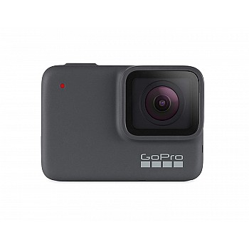 GoPro HERO7 Silver Waterproof Digital Action Camera with Touch Screen 4K HD Video 10MP Photos Renewed