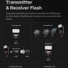 Godox V860III-F Camera Flash Light Wireless TTL Speedlite Transmitter/Receiver GN60 1/8000s HSS Built-in 2.4G Wireless X System with Modeling Light Compatible with Fuji Fujifilm Cameras