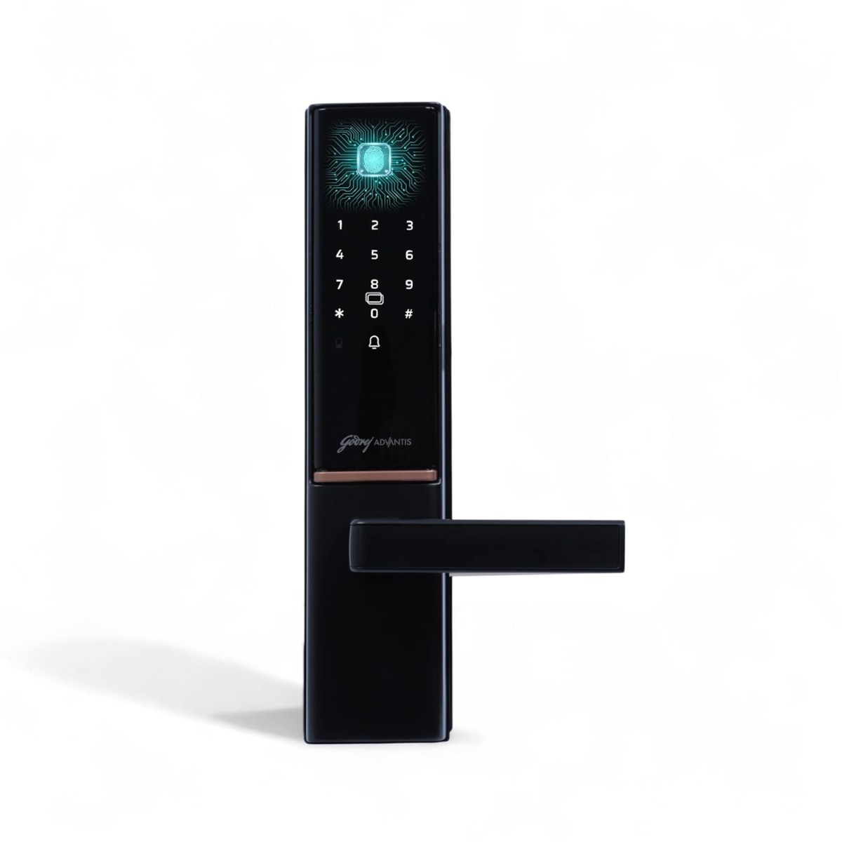 Godrej Smart Lock | The Only 7 in 1 NFC Digital Lock with Scheduled Biometric Access | VDP Compatible | Wooden Door in Home & Offices | Matte Black |3 Yrs Warranty |Made in India |Free Installation Godrej Smart Lock | The Only 7 in 1 NFC Digital Lock with Scheduled Biometric Access | VDP Compatible | Wooden Door in Home & Offices | Matte Black |3 Yrs Warranty |Made in India |Free Installation
