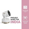 Godrej Spotlight Pan Tilt Smart WiFi Security Camera for Home with 360 Degree 2MP 1080p (Full HD) 