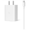 Google 30W - 5A, Usb-C, Power Adaptor For Laptop Devices (White) (Ga02431-In) Google 30W - 5A, Usb-C, Power Adaptor For Laptop Devices (White) (Ga02431-In)