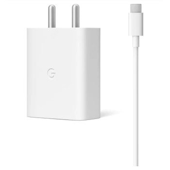 Google 30W - 5A, Usb-C, Power Adaptor For Laptop Devices (White) (Ga02431-In) Google 30W - 5A, Usb-C, Power Adaptor For Laptop Devices (White) (Ga02431-In)