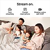 Google Chromecast with Google TV (4K)- Streaming Stick Entertainment with Voice Search - Watch Movies, Shows, and Live TV in 4K HDR - Snow