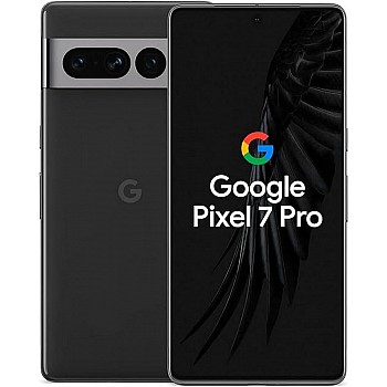 Google Pixel 7 Pro (Obsidian, 128 GB) (12 GB RAM) (Refurbished)