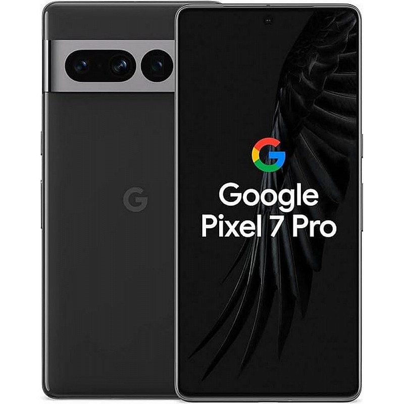 Google Pixel 7 Pro (Obsidian, 128 GB) (12 GB RAM) (Refurbished)